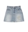 ワンポイントスタッズデニムミニスカート【セットアップ着用可能】