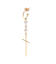 LONG CROSS MOTIF ピアス