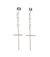 LONG CROSS MOTIF ピアス