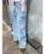 ボリュームカーゴデニムパンツ【セットアップ着用可能】