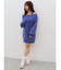 オフショルニットワンピース