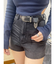 BASICデニムショートパンツ