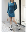 ボレロセットニットワンピース