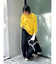 ボアステッチワイドデニムパンツ【セットアップ着用可能】