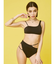カットアウトラメ Swimwear