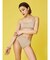 カットアウトラメ Swimwear