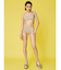 カットアウトラメ Swimwear