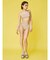 カットアウトラメ Swimwear