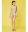 カットアウトラメ Swimwear