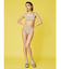 カットアウトラメ Swimwear