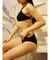 カットアウトラメ Swimwear