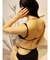 カットアウトラメ Swimwear
