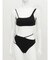 カットアウトラメ Swimwear