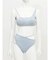 カットアウトラメ Swimwear