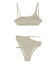 カットアウトラメ Swimwear