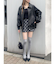 チェックミニスカート