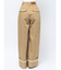 ロールアップタックワイドパンツ