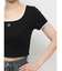 ラインストーンリンガーショートTシャツ