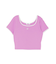 ラインストーンリンガーショートTシャツ