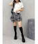 ワンポイントドロストショートシャツ