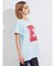 フロントロゴオーバーサイズTシャツ