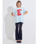 フロントロゴオーバーサイズTシャツ