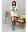 フロントロゴオーバーサイズTシャツ