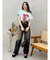 フロントロゴオーバーサイズTシャツ