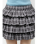 フリルチェックミニスカート