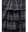 フリルチェックミニスカート