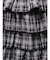 フリルチェックミニスカート