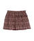フリルチェックミニスカート