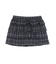 フリルチェックミニスカート