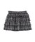 フリルチェックミニスカート