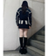デニムボアミニスカート【セットアップ着用可能】