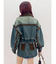 デニムボアミニスカート【セットアップ着用可能】