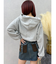 デニムボアミニスカート【セットアップ着用可能】