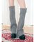 レッグウォーマーセットチャンキーヒールローファー