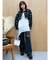 Embroideryデニムブルゾン【セットアップ着用可能】