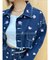 Embroideryデニムブルゾン【セットアップ着用可能】