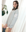 レースEmbroideryスウェットトップス