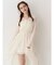 レースイレヘムフーディワンピース