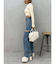 カットアウトワイドデニムパンツ【セットアップ着用可能】