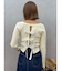 2WAYバックリボンニットトップス