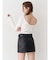 バックオープンショートリブトップス