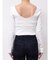 バックオープンショートリブトップス