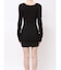 カットタイトミニワンピース