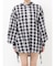 オーバーサイズチェックフードシャツ【セットアップ着用可能】