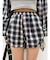 チェックショートパンツ【セットアップ着用可能】