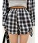 チェックショートパンツ【セットアップ着用可能】